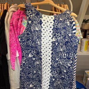 Lilly Pulitzer for Target Navy Shift Dress -- READ DESCRIPTION